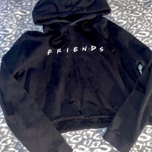 FRIENDS Crop Hoodie